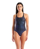 WOMEN'S ARENA HYACINTH SWIMSUIT SWIM PRO BACK L BLACK