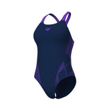 Arena Lily Badedragt Dame – Navy/Violet