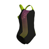 GIRL'S ARENA SOUND TRACK SWIMSUIT PRO BACK