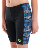 BOY'S ARENA CANDIES SWIM JAMMER BLACK-MULTI BLACK