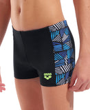BOY'S ARENA CANDIES SWIM SHORT BLACK-MULTI BLACK