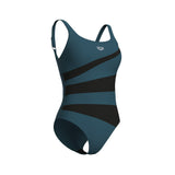 W ARENA SWIMSUIT ISABELLA WING BACK MANGROVE-NIGHT