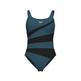 W ARENA SWIMSUIT ISABELLA WING BACK MANGROVE-NIGHT