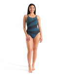 W ARENA SWIMSUIT ISABELLA WING BACK MANGROVE-NIGHT