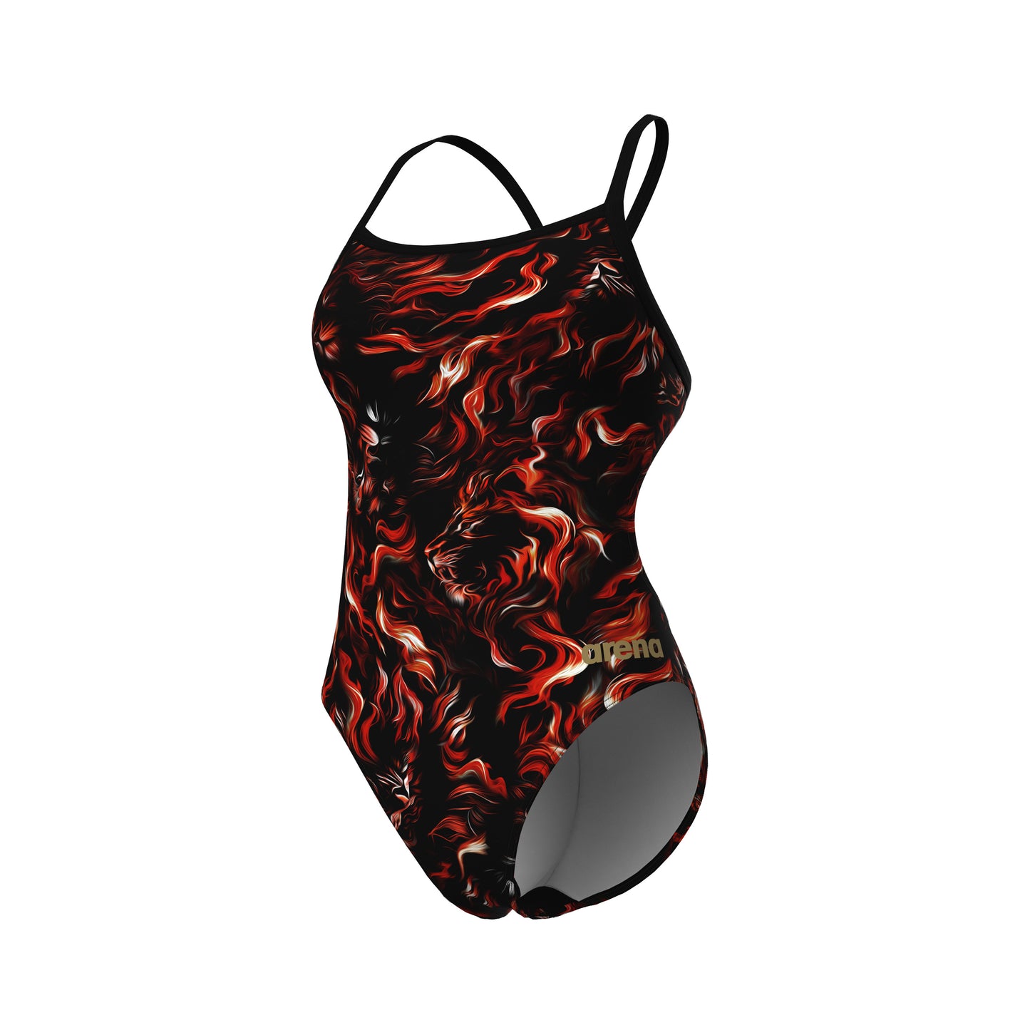 WOMEN'S ARENA GRAPHIC SWIMSUIT CHALLENGE BACK - INDOMITUS
