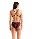 WOMEN'S ARENA GRAPHIC SWIMSUIT CHALLENGE BACK - INDOMITUS