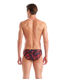 MEN'S ARENA GRAPHIC SWIM BRIEFS - INDOMITUS