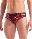 MEN'S ARENA GRAPHIC SWIM BRIEFS - INDOMITUS