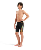 Arena Geometric Jammer Dreng – Sort/Multi