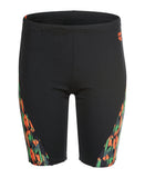 Arena Geometric Jammer Dreng – Sort/Multi