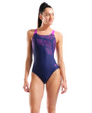 Arena Kikko Badedragt Damer - Navy/Violet