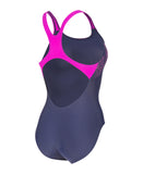 Arena Kikko Badedragt Damer - Navy/Violet