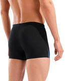Arena Graphic Swim Trunks Herre – Sort/Turkis