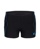 Arena Graphic Swim Trunks Herre – Sort/Turkis