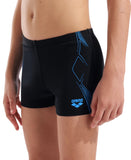 Arena Graphic Swim Short Drenge - Sort/Blå
