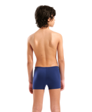Arena Graphic Swim Short Drenge - Mørkeblå/hvid