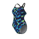 Arena Women's Wave Swimsuit Challenge Back – Black/Multi