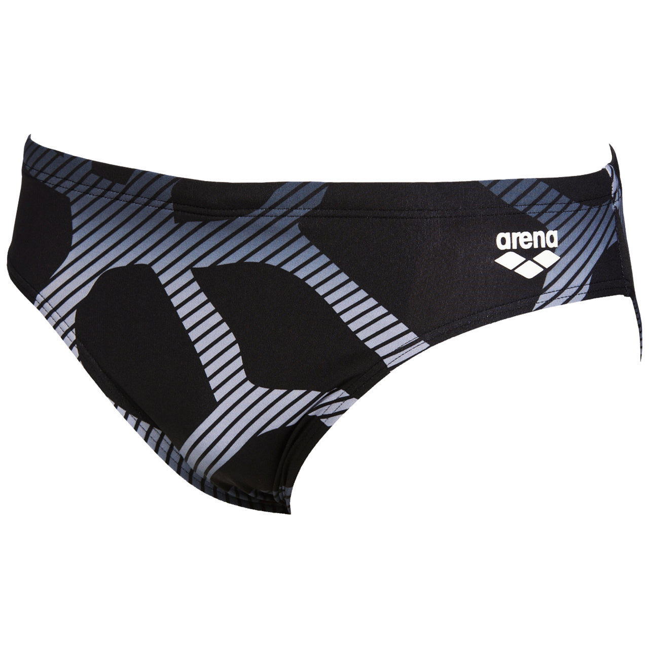 Arena Spider badebukser brief - Sort/hvid