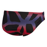 Arena Spider badebukser brief - Sort/rød