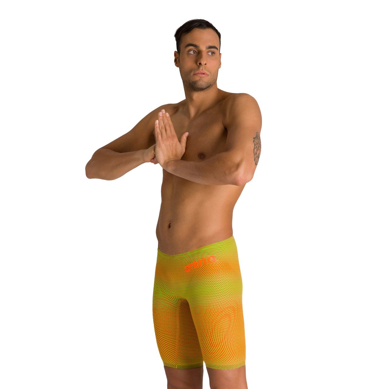 Arena Carbon Air #2 Jammer - Lime/Orange