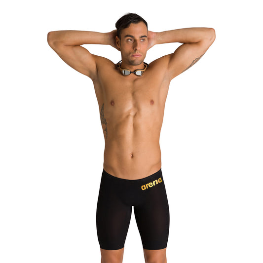 Arena Carbon AIR #2 Jammer - BLACK-GOLD