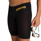 Arena Carbon AIR #2 Jammer - BLACK-GOLD