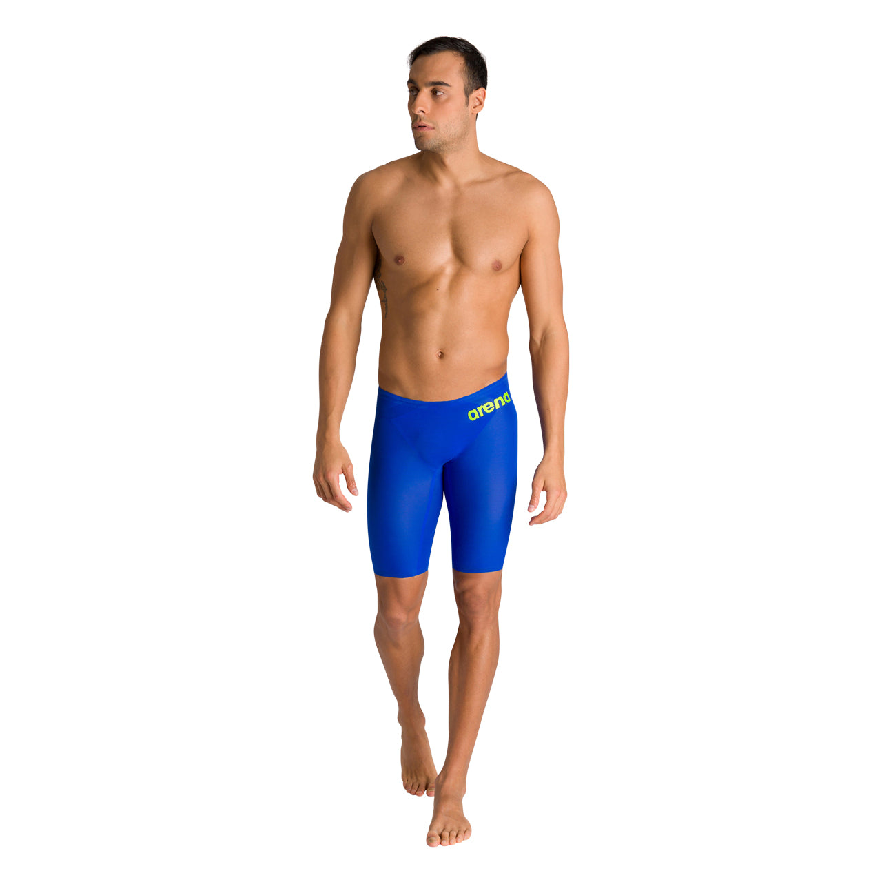 Arena Carbon AIR #2 Jammer - ELECTRIC BLUE-DARK REAY FLUO