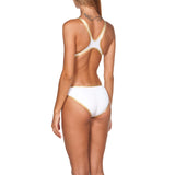 Arena One Biglogo badedragt - Hvid/guld