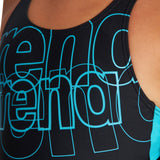 G SPOTLIGHT JR SWIM PRO BACK ONE PIECE L BLACK-MAR