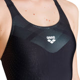 Arena Mirrored badedragt - Sort