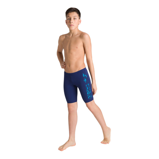 Arena Everyday Jammer Junior - Mørkeblå/Tyrkis