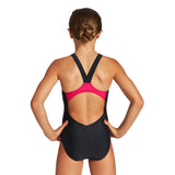 Arena Bleeding Badedragt Junior - Sort/Multi farvet