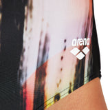 Arena Bleeding Badedragt Junior - Sort/Multi farvet