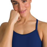 WOMEN'S TEAM SWIMSUIT CHALLENGE SOLID ROYAL-WHITE