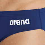 MEN'S TEAM SWIM BRIEFS SOLID NAVY-WHITE