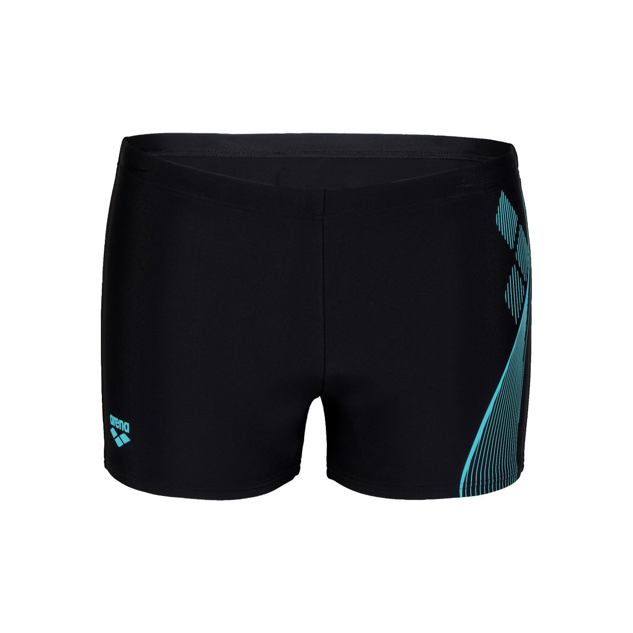 MEN'S SWIM SHORT GRAPHIC BLACK-MARTINICA