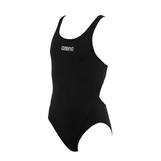 Arena Makinas Youth badedragt - Sort/sølv