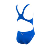 Arena Makinas Youth badedragt - Royal blå/sølv