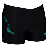 Arena Byor badebukser - Sort/Bali Grøn