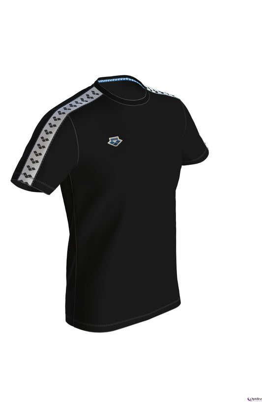 Team T-shirt til mænd – sort/hvid/sort