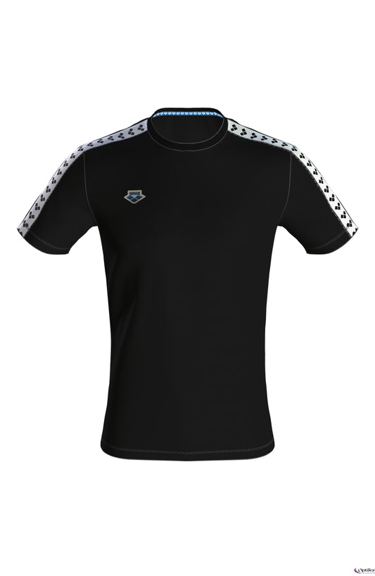 Team T-shirt til mænd – sort/hvid/sort