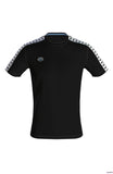 Team T-shirt til mænd – sort/hvid/sort