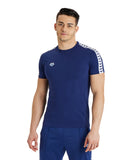 Team T-shirt til mænd – NAVY/HVID
