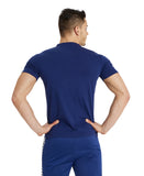 Team T-shirt til mænd – NAVY/HVID