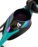 ARENA COBRA SWIPE MIRROR AQUA