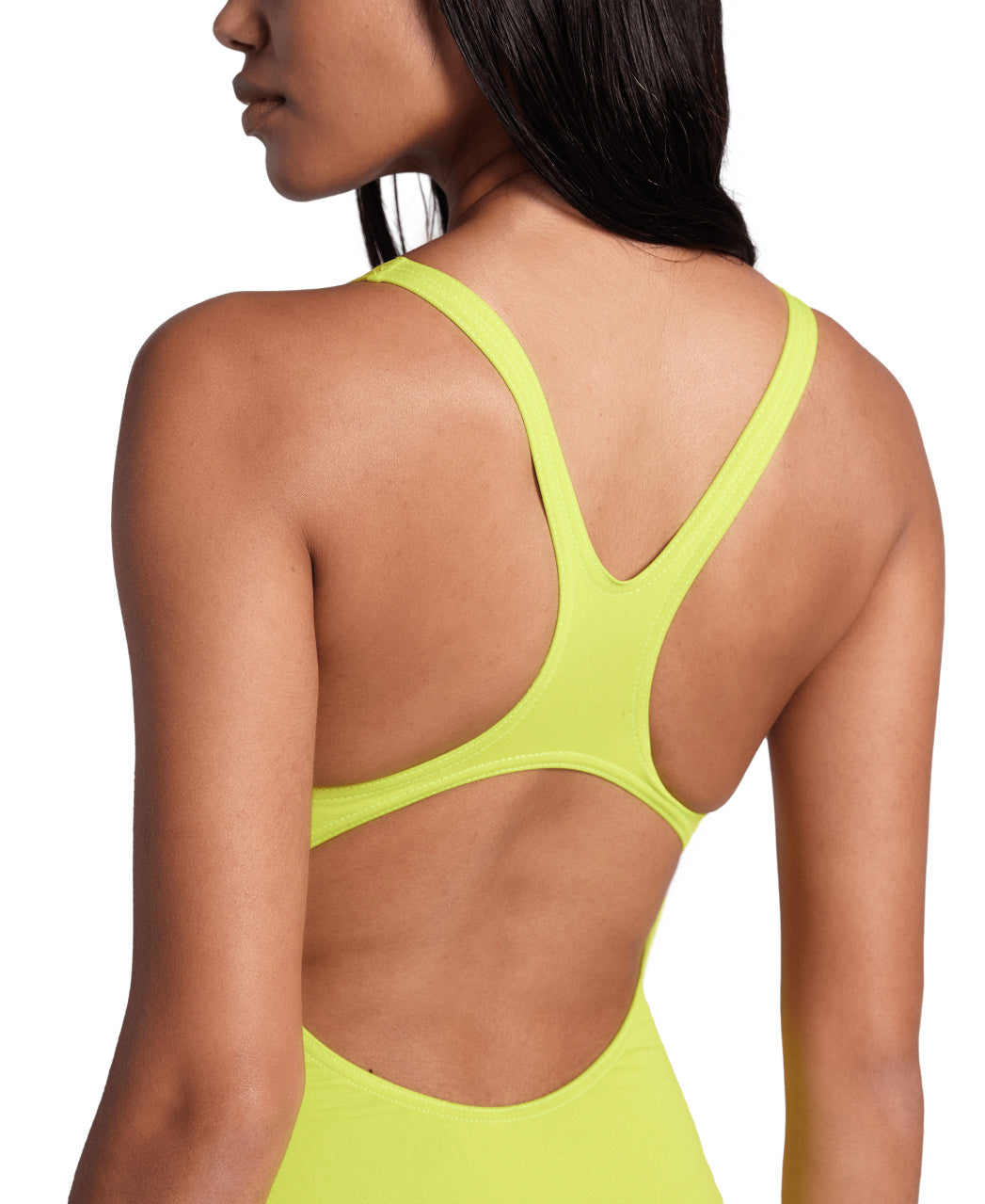 WOMEN'S TEAM SWIMSUIT CHALLENGE SOLID - YELLOW