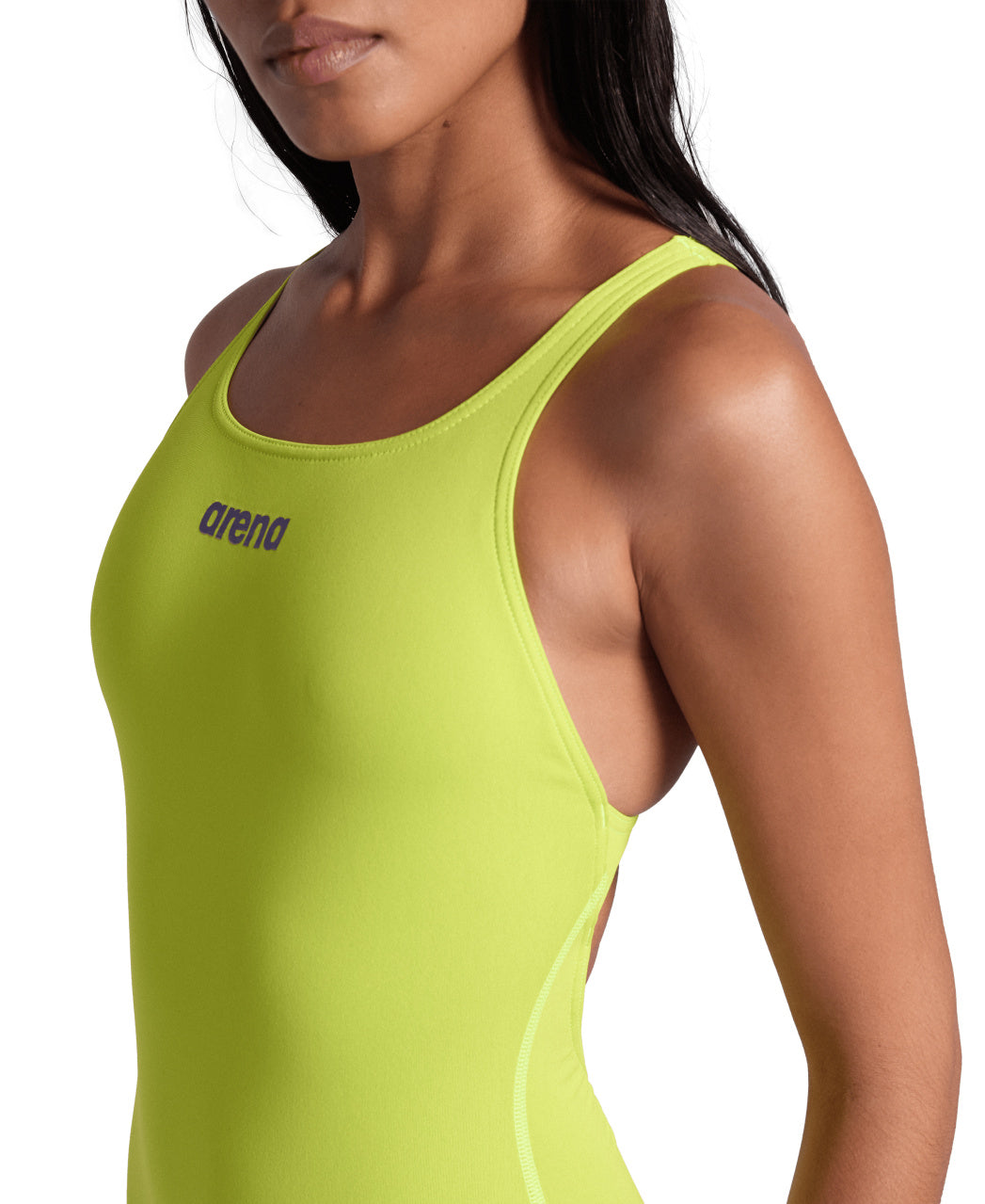 WOMEN'S TEAM SWIMSUIT CHALLENGE SOLID - YELLOW