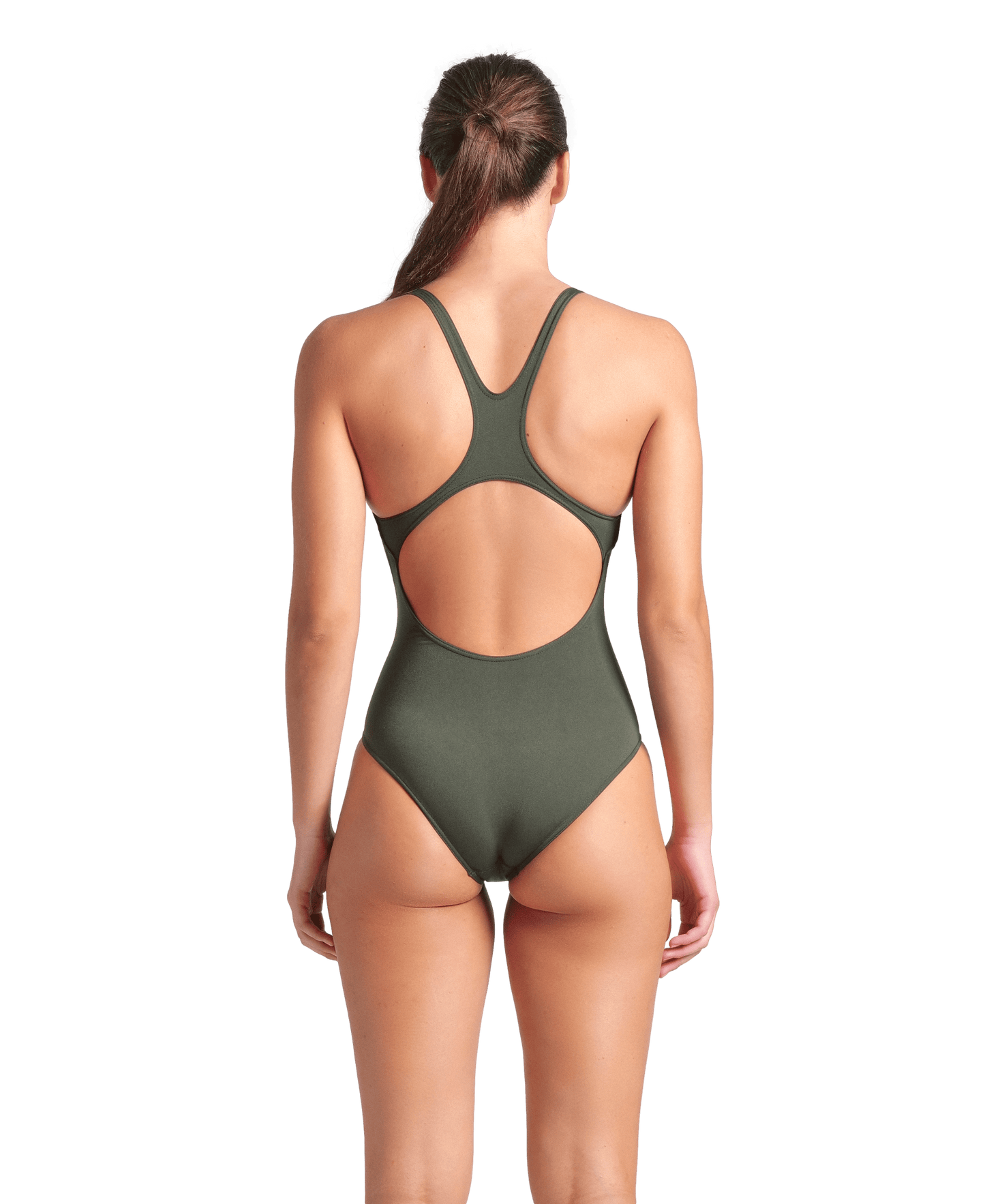 WOMEN'S TEAM SWIMSUIT CHALLENGE SOLID - GREEN