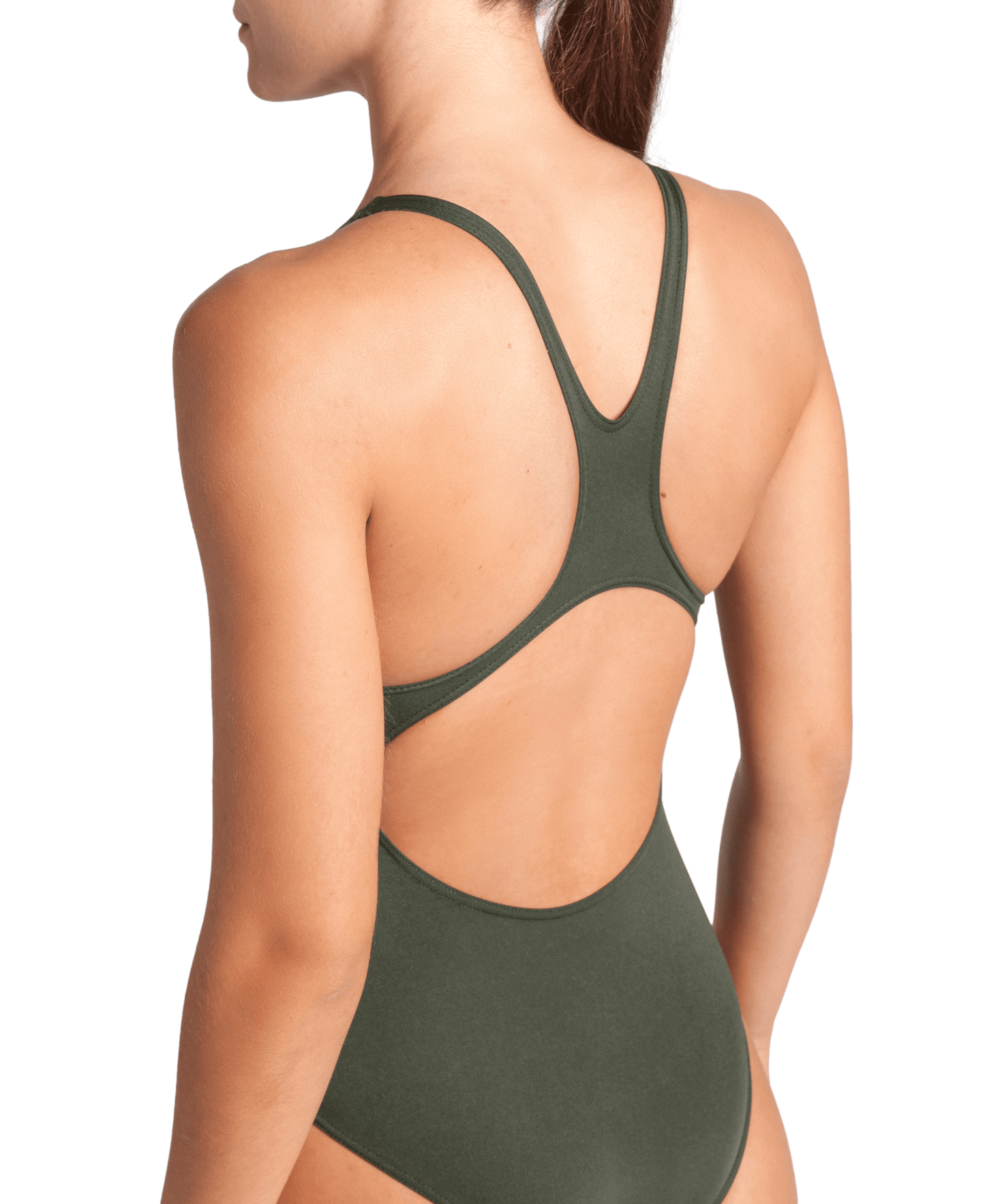 WOMEN'S TEAM SWIMSUIT CHALLENGE SOLID - GREEN