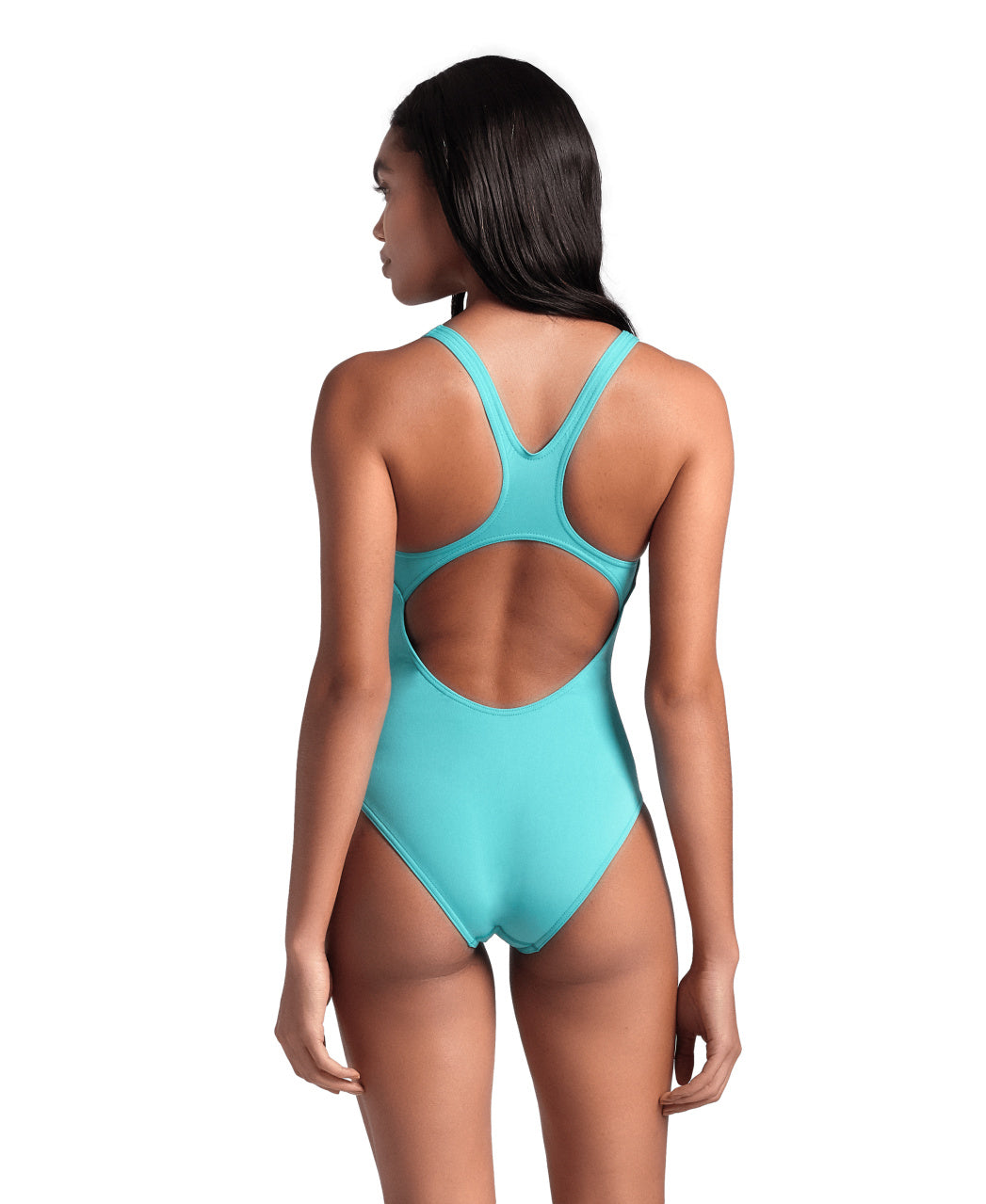 WOMEN'S TEAM SWIMSUIT CHALLENGE SOLID - TURQUOISE